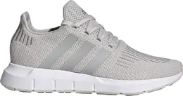 Adidas: Серебристые кроссовки  Swift Run