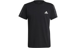 Adidas: Чёрная футболка 