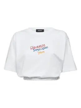 DSQUARED2: Хлопковая футболка 