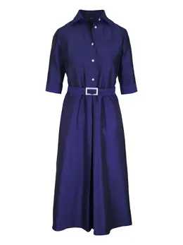Kiton: Атласное платье 