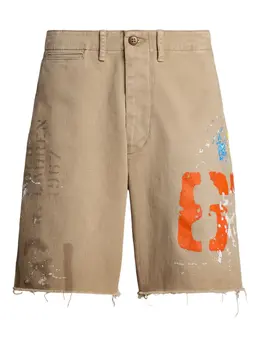 Polo Ralph Lauren: Бежевые шорты 