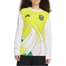 Nike: Белая футболка 
