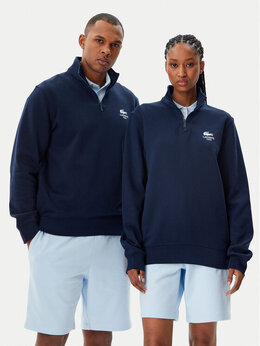 Lacoste: Синяя толстовка 
