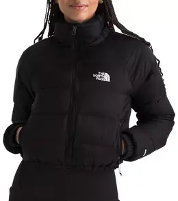 The North Face: Чёрный пуховик 