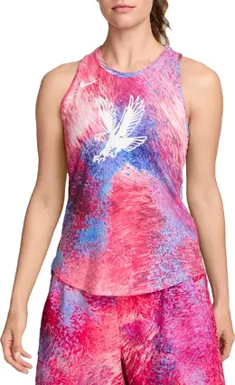 Nike: Розовая майка  Dri FIT