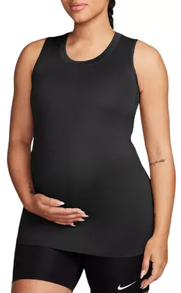 Nike: Чёрная майка  Dri FIT