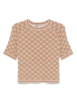 'S Max Mara: Коричневый топ 