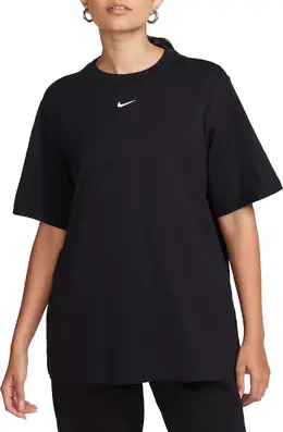 Nike: Чёрная футболка  Sportswear Essential