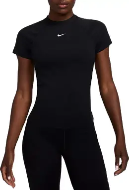 Nike: Чёрная футболка  Dri FIT