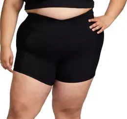 Nike: Чёрные шорты 