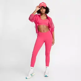 Nike: Розовые легинсы 