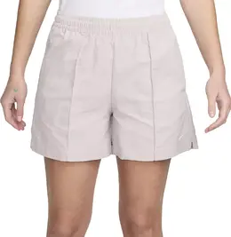 Nike: Фиолетовые шорты  Sportswear