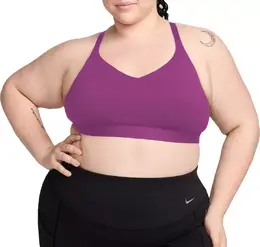Nike: Светлый бюстгальтер 