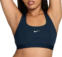 Nike: Светлый бюстгальтер  Swoosh