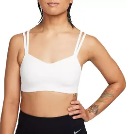 Nike: Белый бюстгальтер 