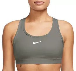 Nike: Светлый бюстгальтер  Swoosh