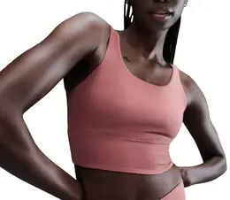 Nike: Розовый бюстгальтер  Canyon