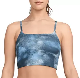 Nike: Синий бюстгальтер 