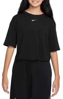 Nike: Чёрная футболка  Dri FIT