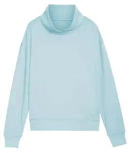 PUMA: Серебристый свитер 