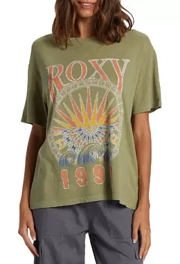 Roxy: Зелёная футболка 