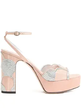 Valentino Garavani: Розовые сандалии 