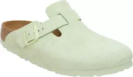 Birkenstock: Зелёные сабо  Boston