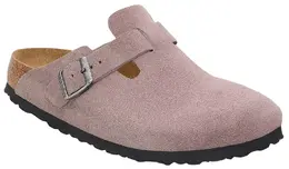 Birkenstock: Фиолетовые сабо  Boston