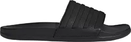 Adidas: Чёрные шлёпанцы  Adilette