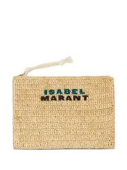 ISABEL MARANT: Бежевый клатч 