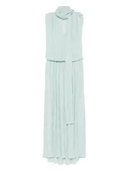 Blumarine: Плиссированное платье 