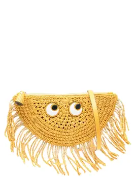 Anya Hindmarch: Жёлтый клатч 