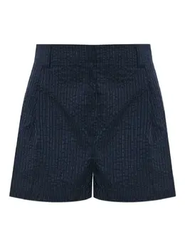 Maison Kitsuné: Синие шорты 