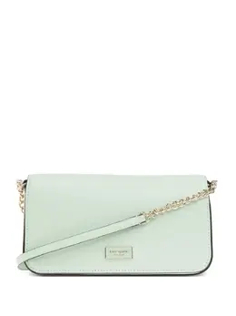 Kate Spade: Зелёная сумка через плечо 