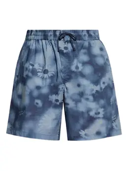 Maison Kitsuné: Хлопковые шорты 