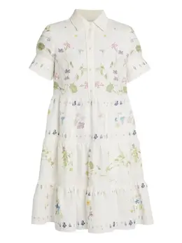 ERDEM: Льняное платье 