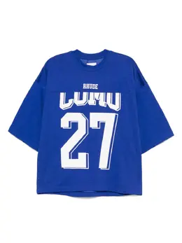 RHUDE: Голубая футболка 
