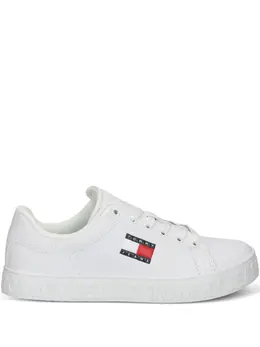 Tommy Jeans: Белые кроссовки 