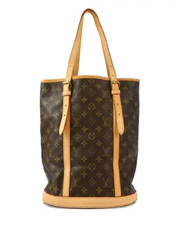 Louis Vuitton Pre-Owned: Коричневая сумка-шоппер 