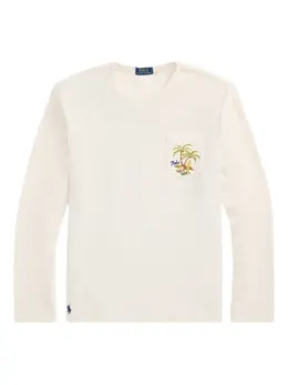 Polo Ralph Lauren: Белый свитер 