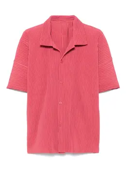 Homme Plissé Issey Miyake: Розовая рубашка 