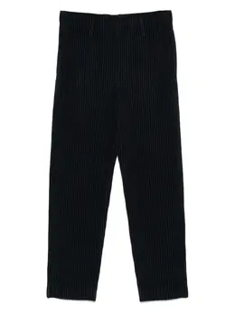 Homme Plissé Issey Miyake: Синие брюки 