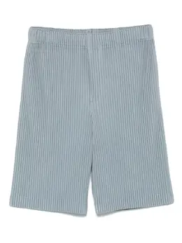 Homme Plissé Issey Miyake: Голубые шорты 