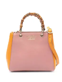 Gucci Pre-Owned: Двухцветная сумка-шоппер 