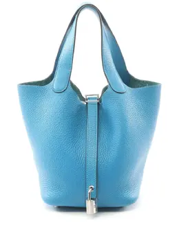 Hermès Pre-Owned: Голубая сумка 