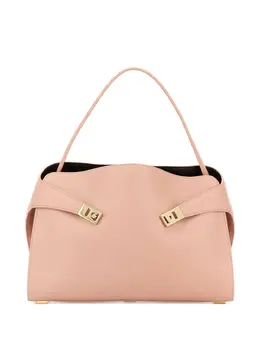 Ferragamo: Розовая сумка 