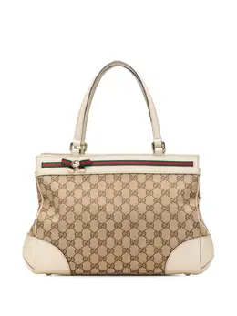 Gucci Pre-Owned: Коричневая сумка-шоппер 