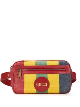 Gucci Pre-Owned: Сумка в полоску 