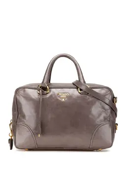 Prada Pre-Owned: Коричневая сумка 