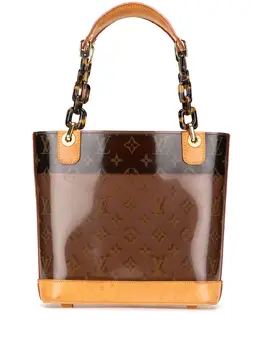 Louis Vuitton Pre-Owned: Коричневая сумка-шоппер 